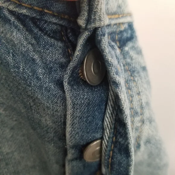 NWT Wild Fable High Rise Straight Distressed Jeans Size 16 - Picture 4 of 10